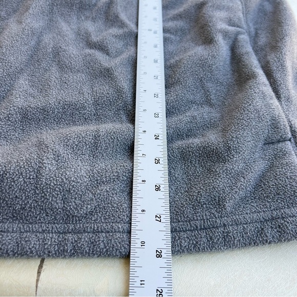 The North Face Burgundy and Gray Denali 1/4 Zip Fleece Jacket Men Size L - Picture 5 of 9